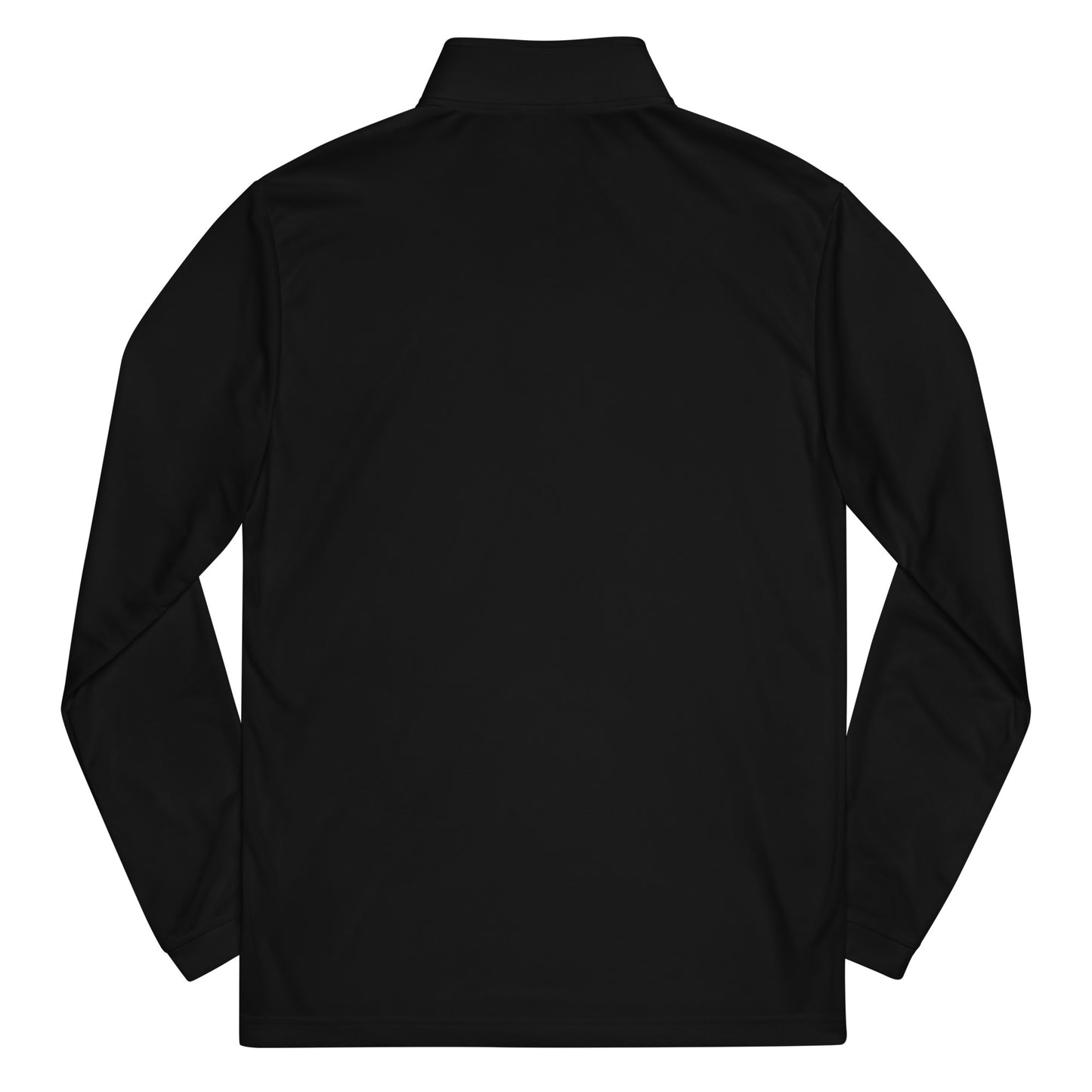 Embroidered quarter zip pullover