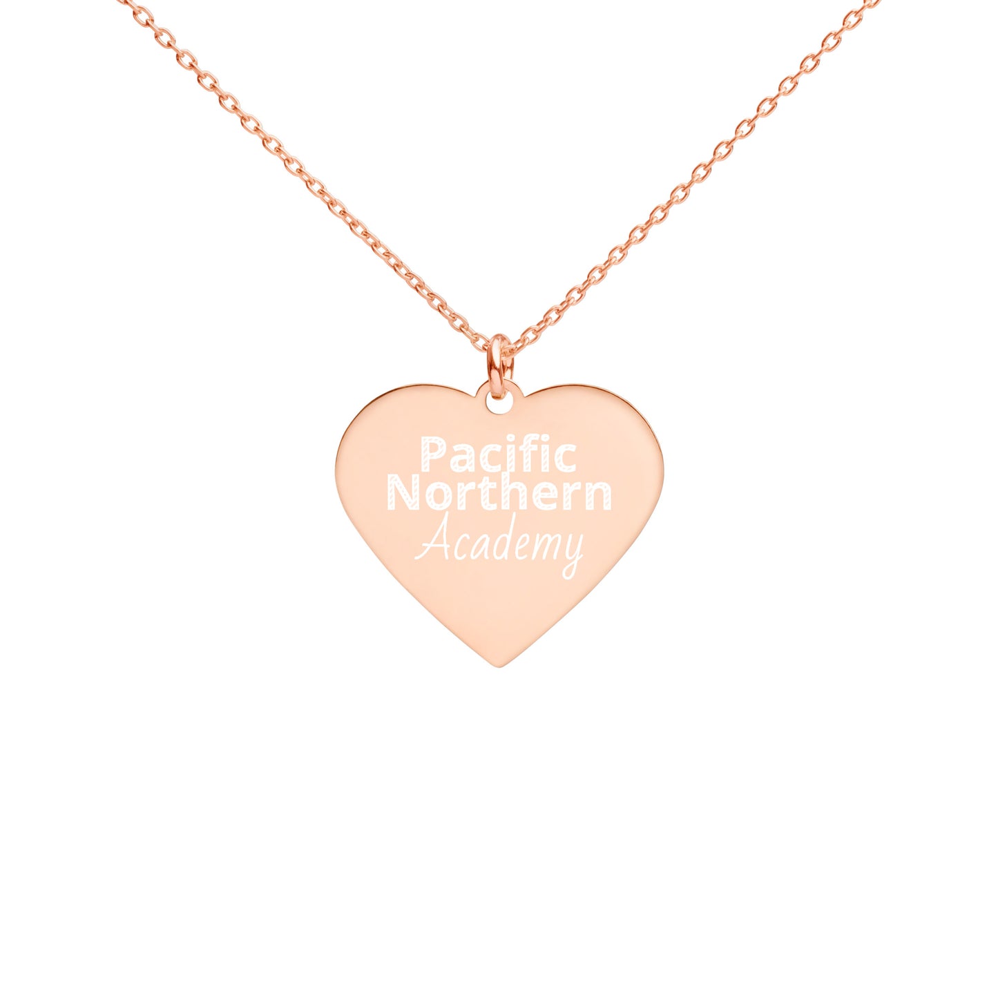 Engraved Heart Necklace