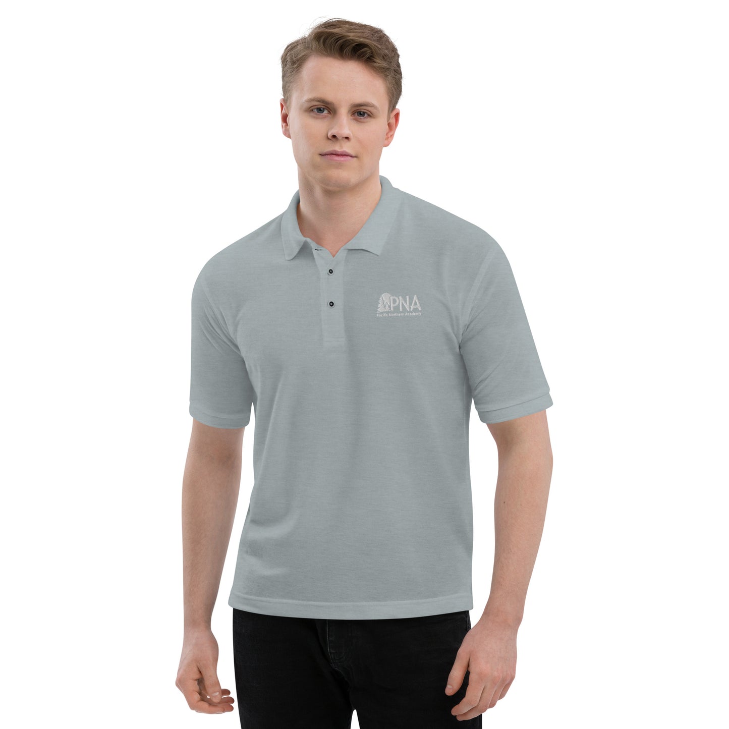 Embroidered Men's Premium Polo