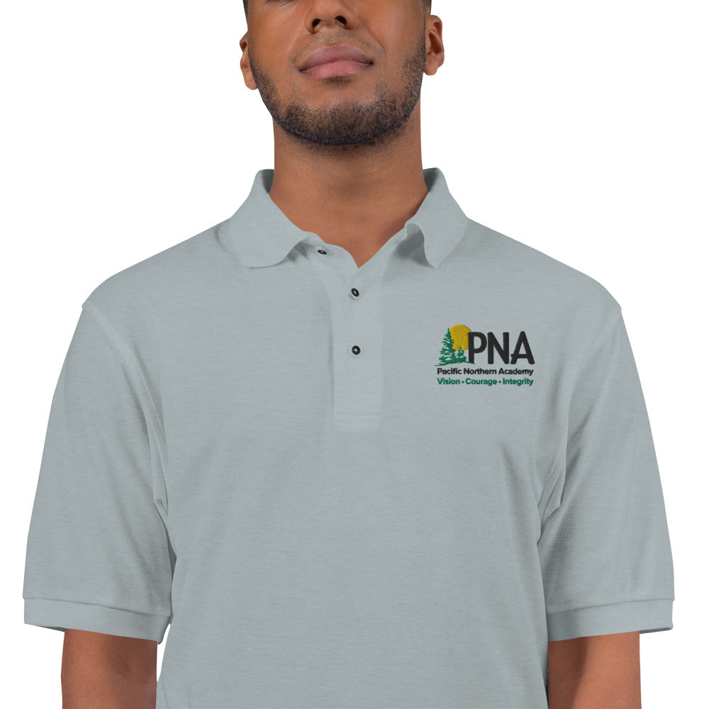 Embroidered Men's Premium Polo