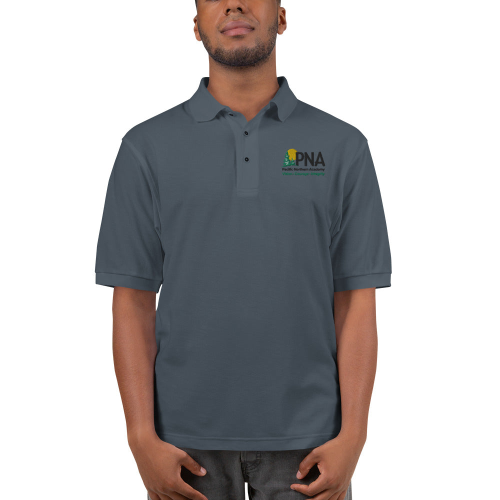 Embroidered Men's Premium Polo