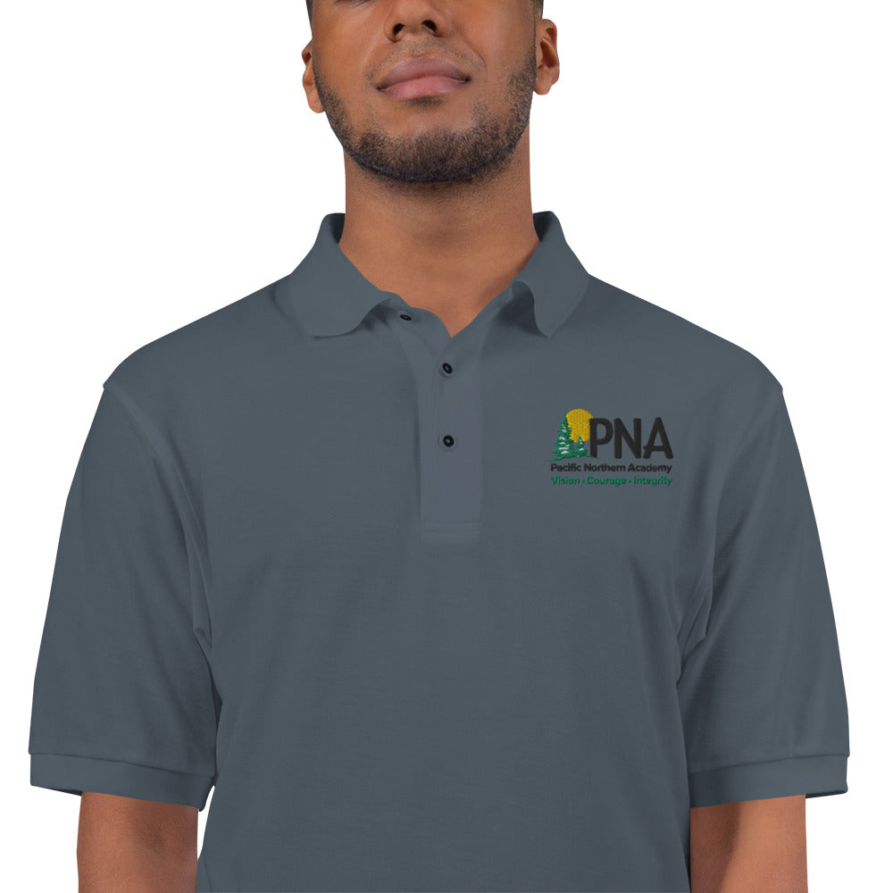 Embroidered Men's Premium Polo