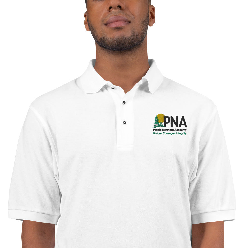 Embroidered Men's Premium Polo