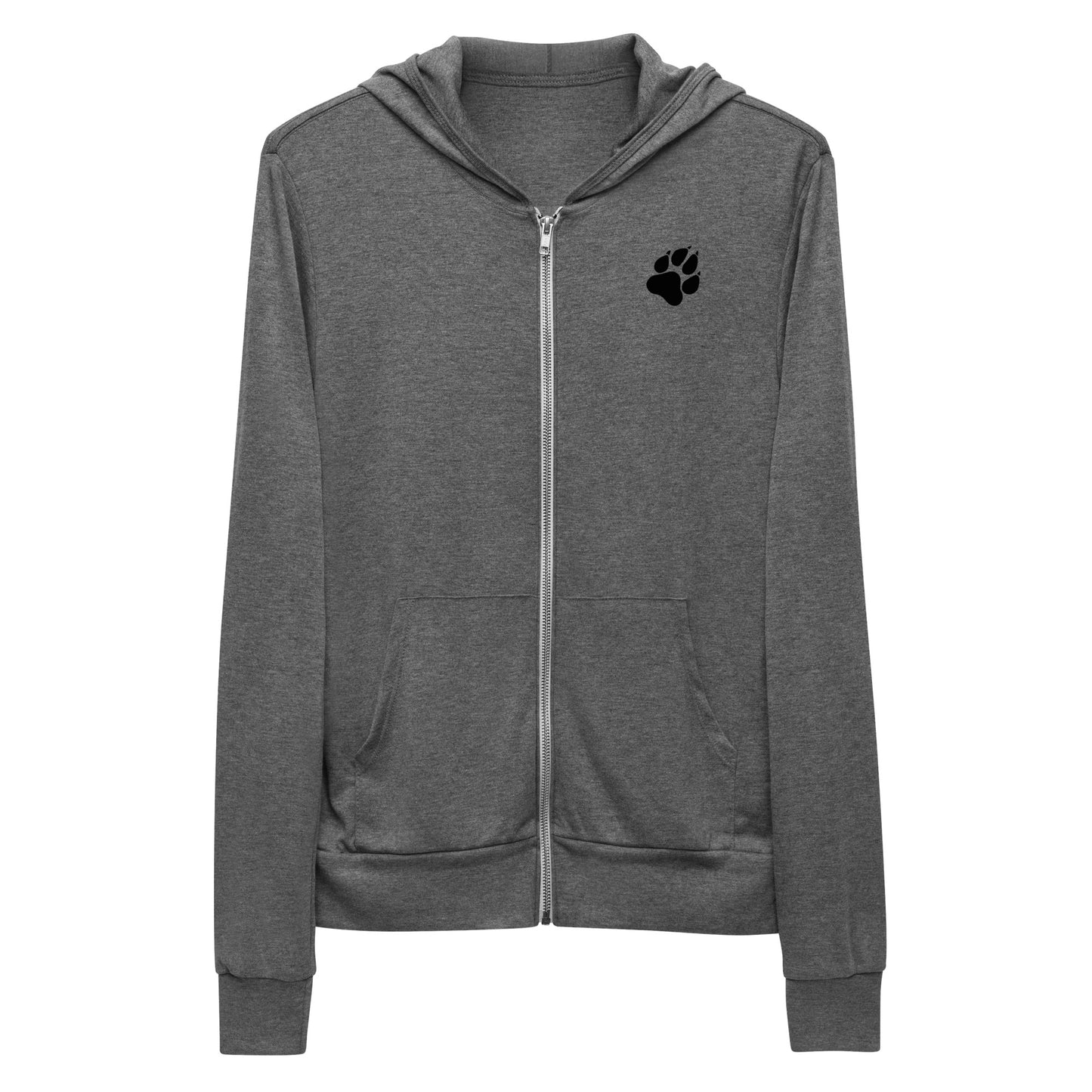 Unisex zip hoodie