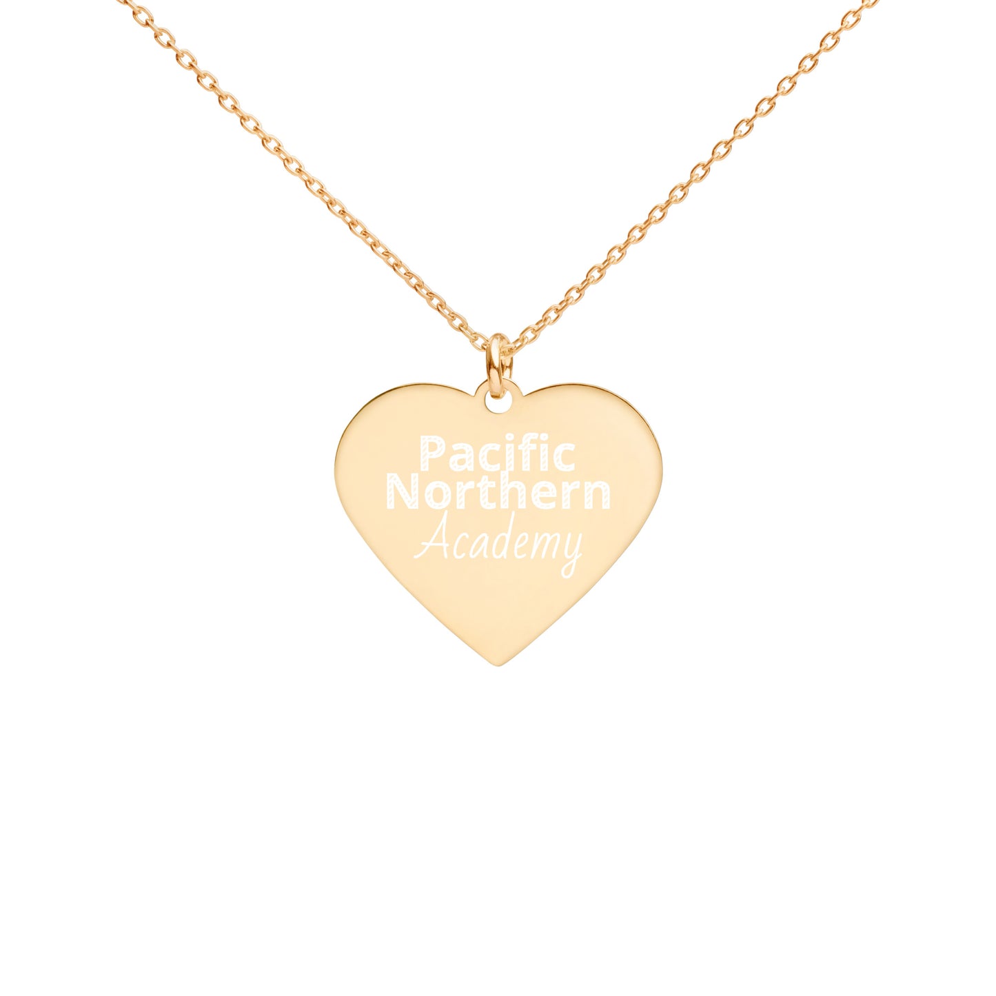 Engraved Heart Necklace