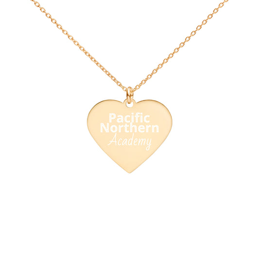 Engraved Heart Necklace