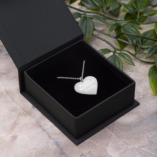 Engraved Heart Necklace