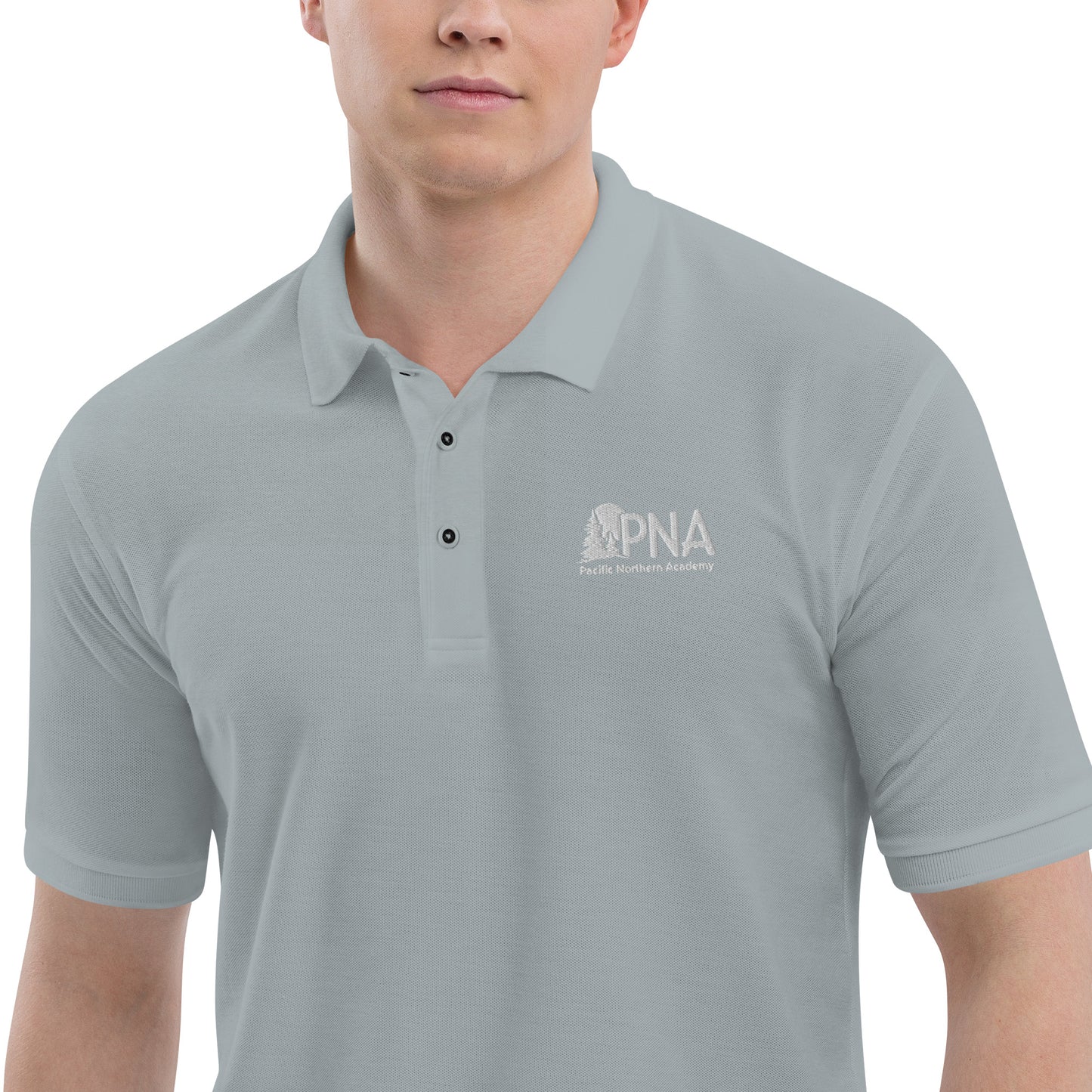 Embroidered Men's Premium Polo